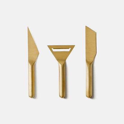 Luxury Three-Piece Cheese Knife Set