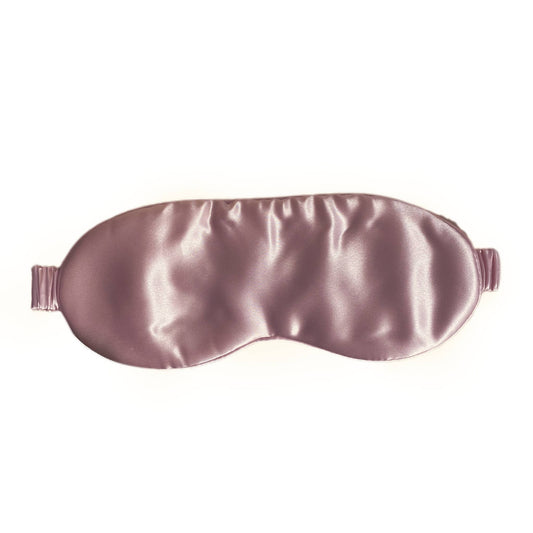 Pink Organic Silk Sleep Eye Mask