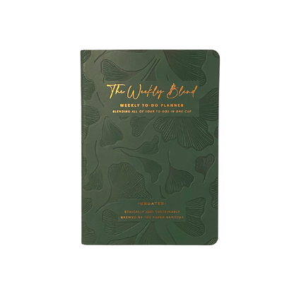 Weekly Blend | Green Undated Planner