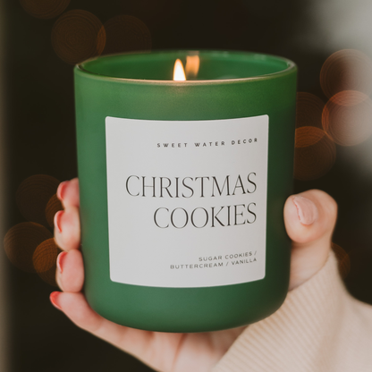 Christmas Cookie Candle: Sweet Holiday Delight Sweet Water Decor