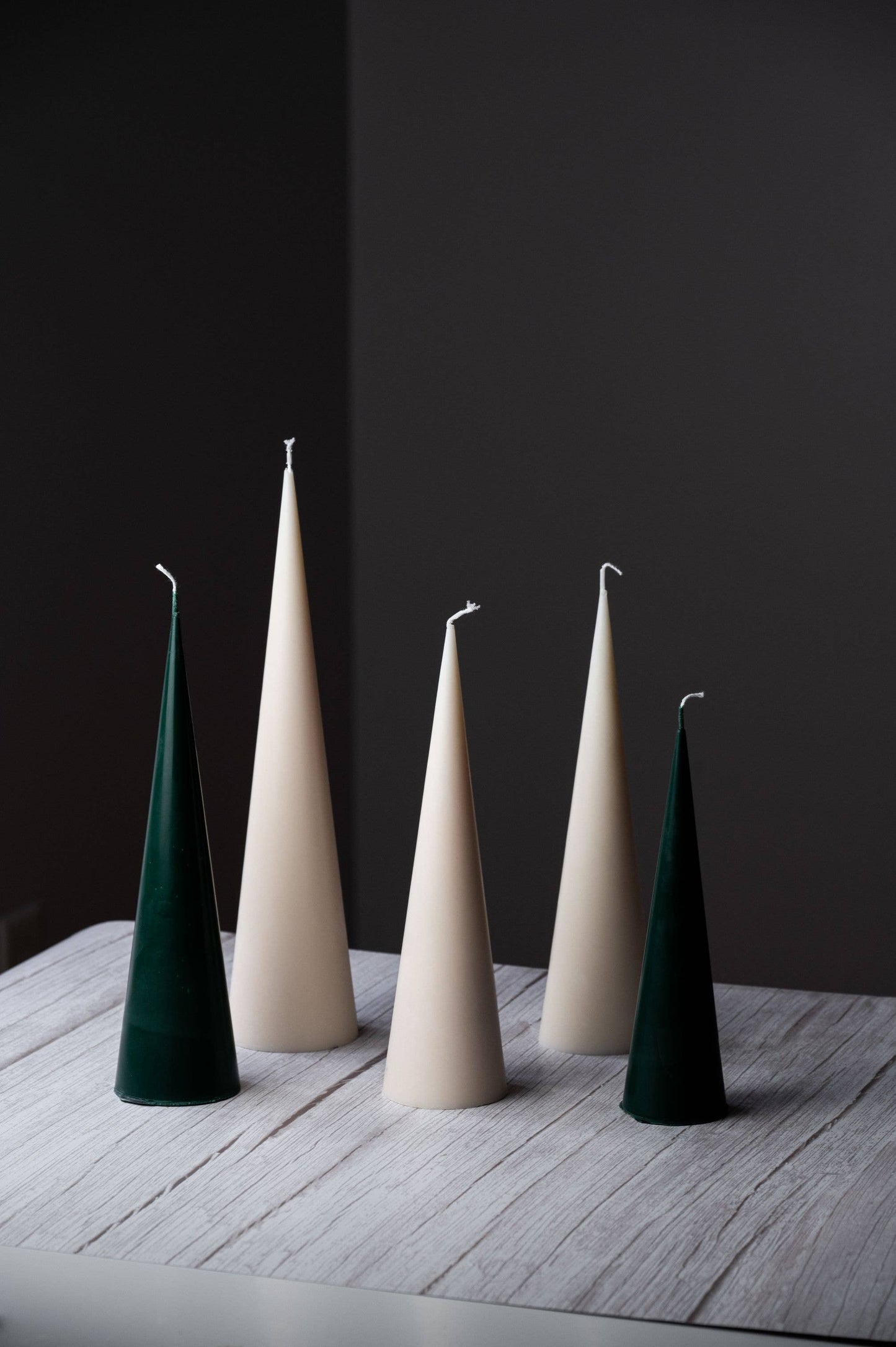 Handmade Spire Cone Candles Allure CA