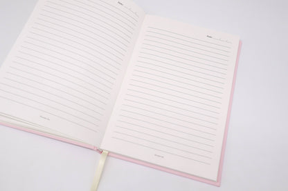 Blank Lined Journal Champagne