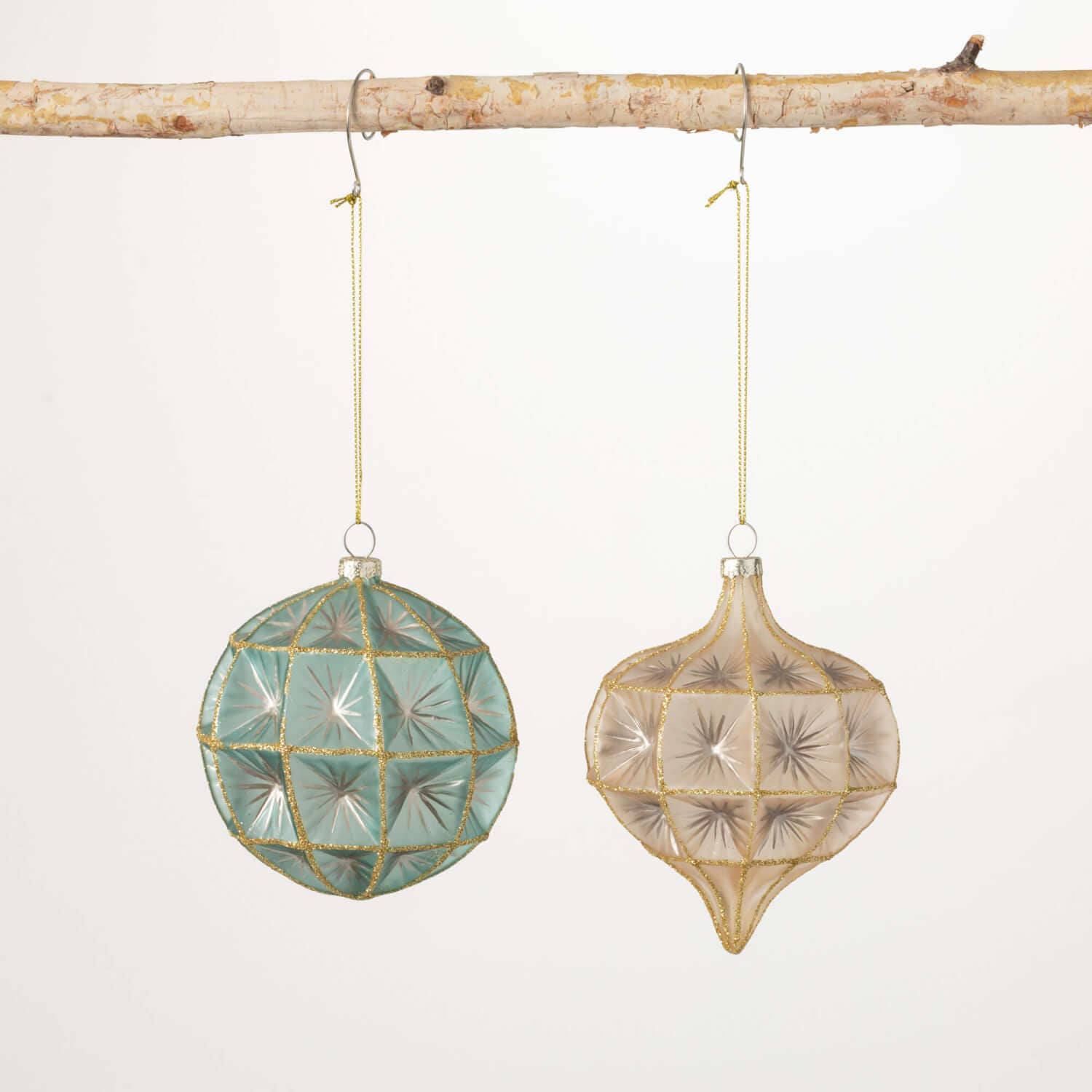 Vintage-Inspired Mercury-Glass Ornaments: Nostalgic Elegance Sullivans Home Decor