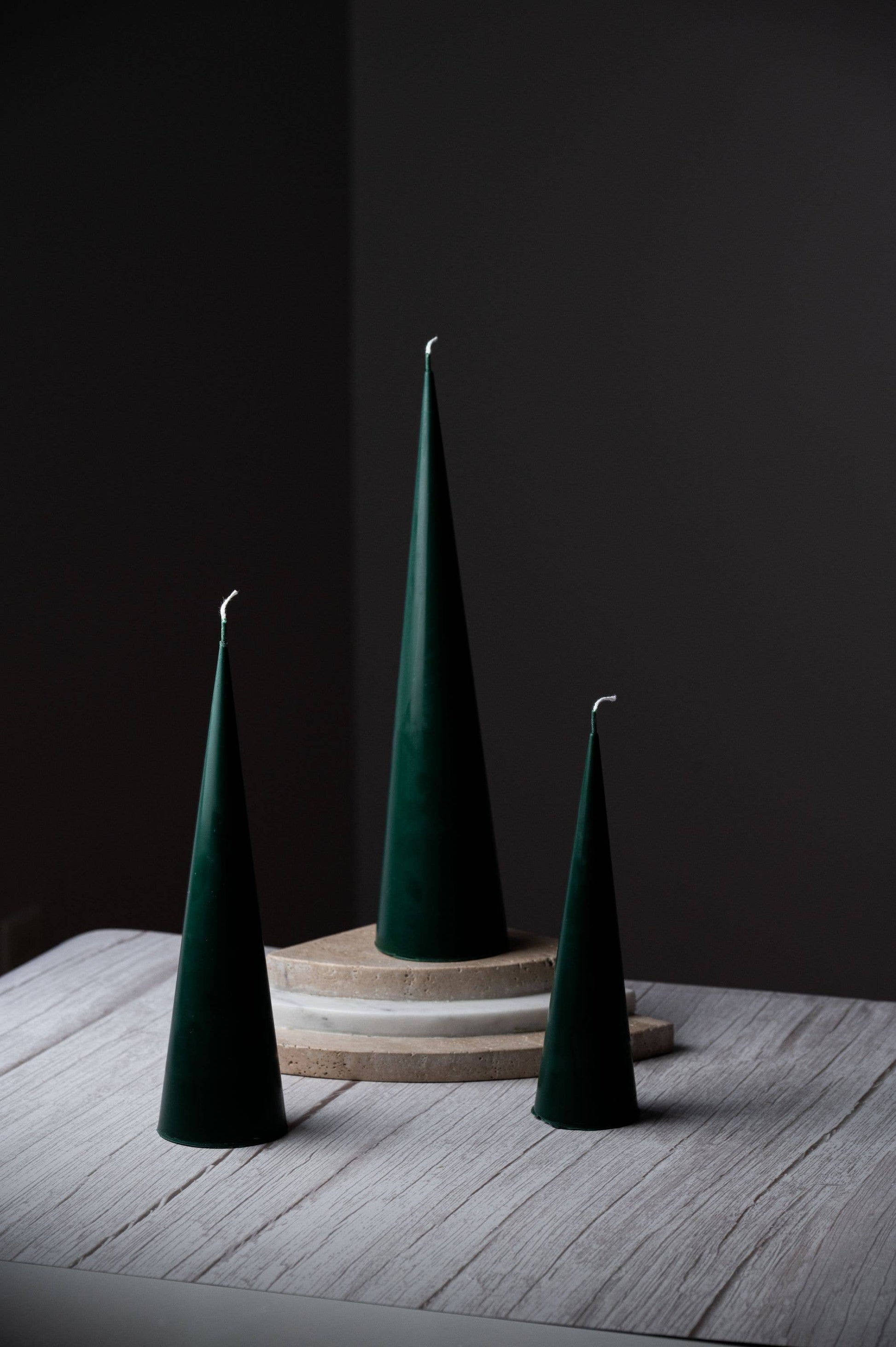 Handmade Spire Cone Candles Allure CA