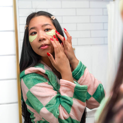 Strawberry Matcha Latte Depuffing & Hydrating Eye Patches