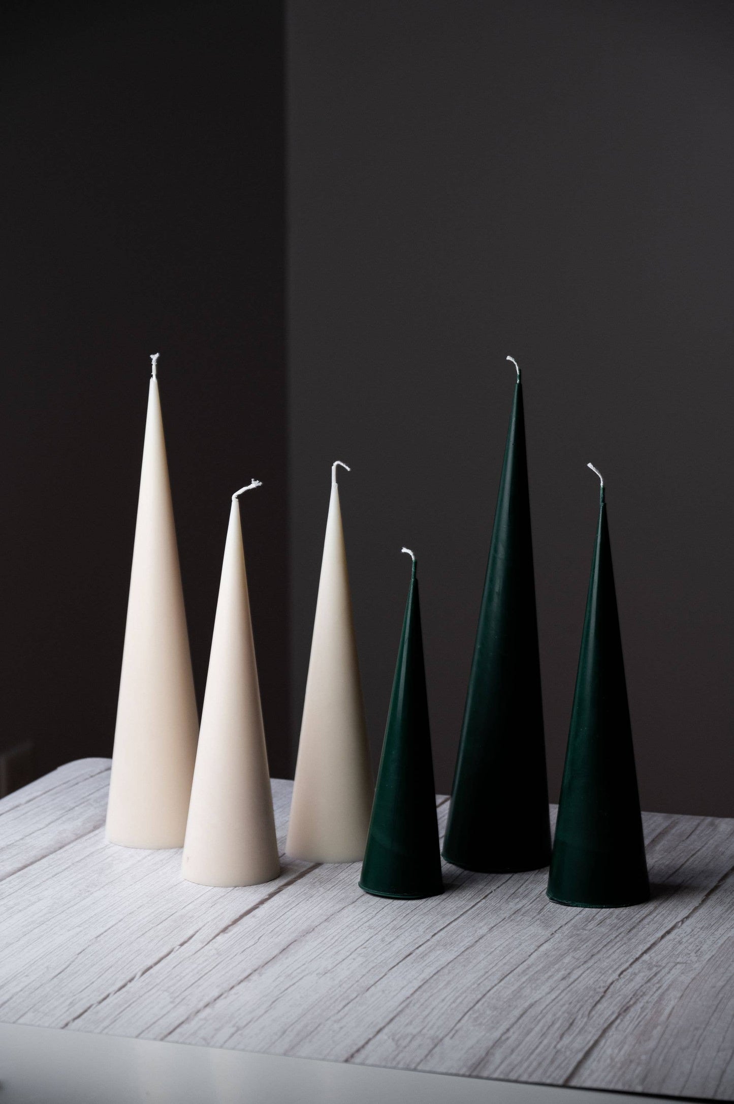 Handmade Spire Cone Candles Allure CA