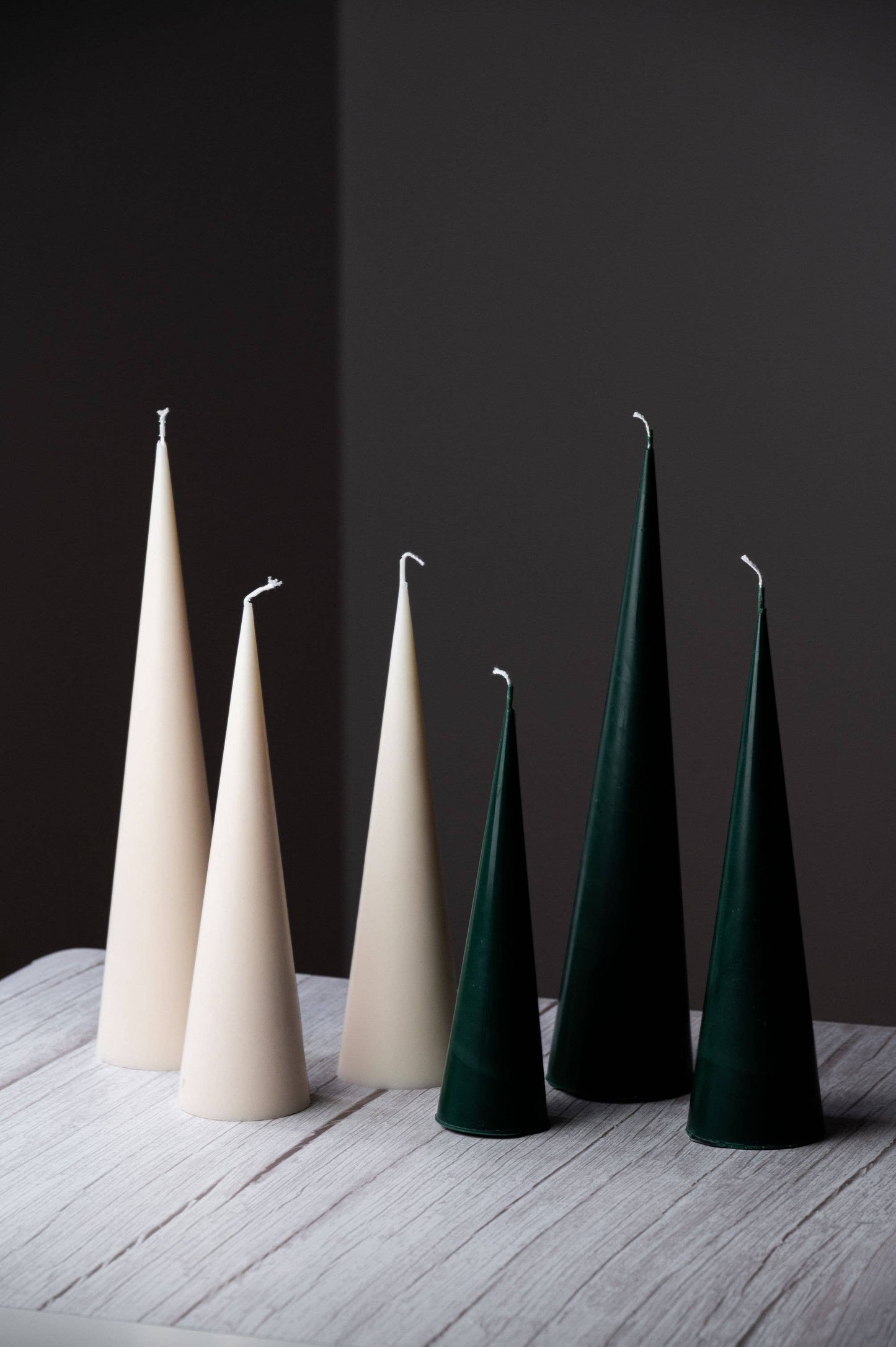 Handmade Spire Cone Candles Allure CA