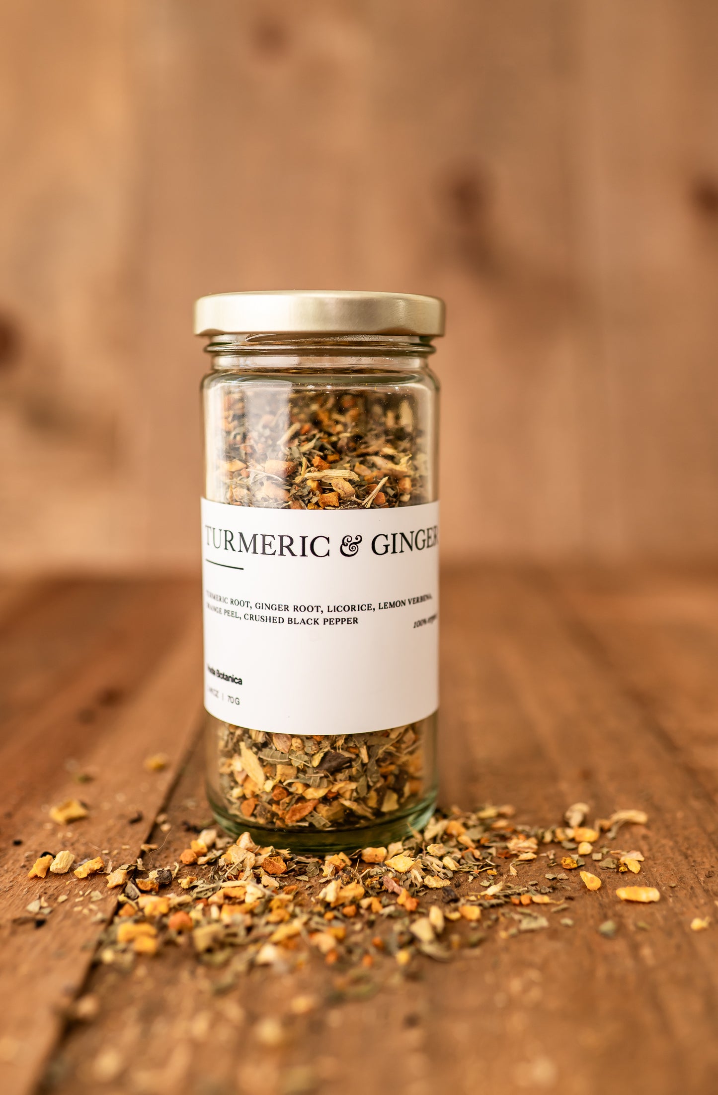 Turmeric & Ginger - Organic Herbal Tea - Loose Leaf