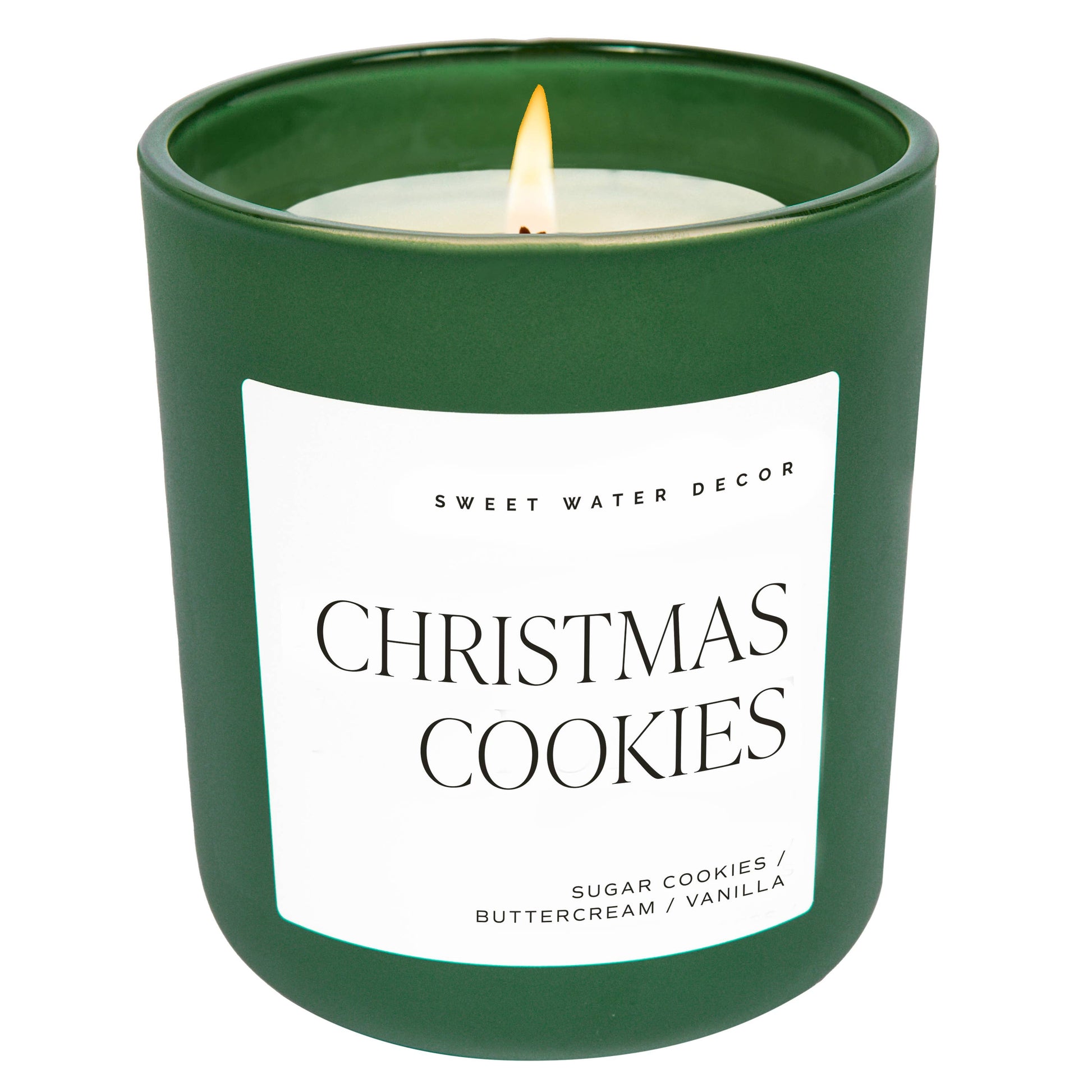 Christmas Cookie Candle: Sweet Holiday Delight Sweet Water Decor