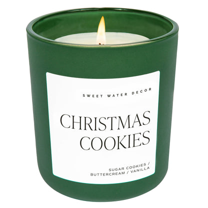 Christmas Cookie Candle: Sweet Holiday Delight Sweet Water Decor