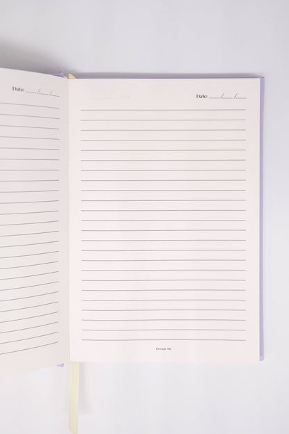 Blank Lined Journal Champagne