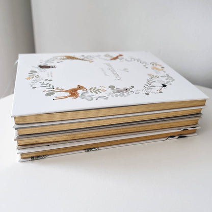 Pregnancy Journal Animals  Keepsake Journal with Gilded Edges