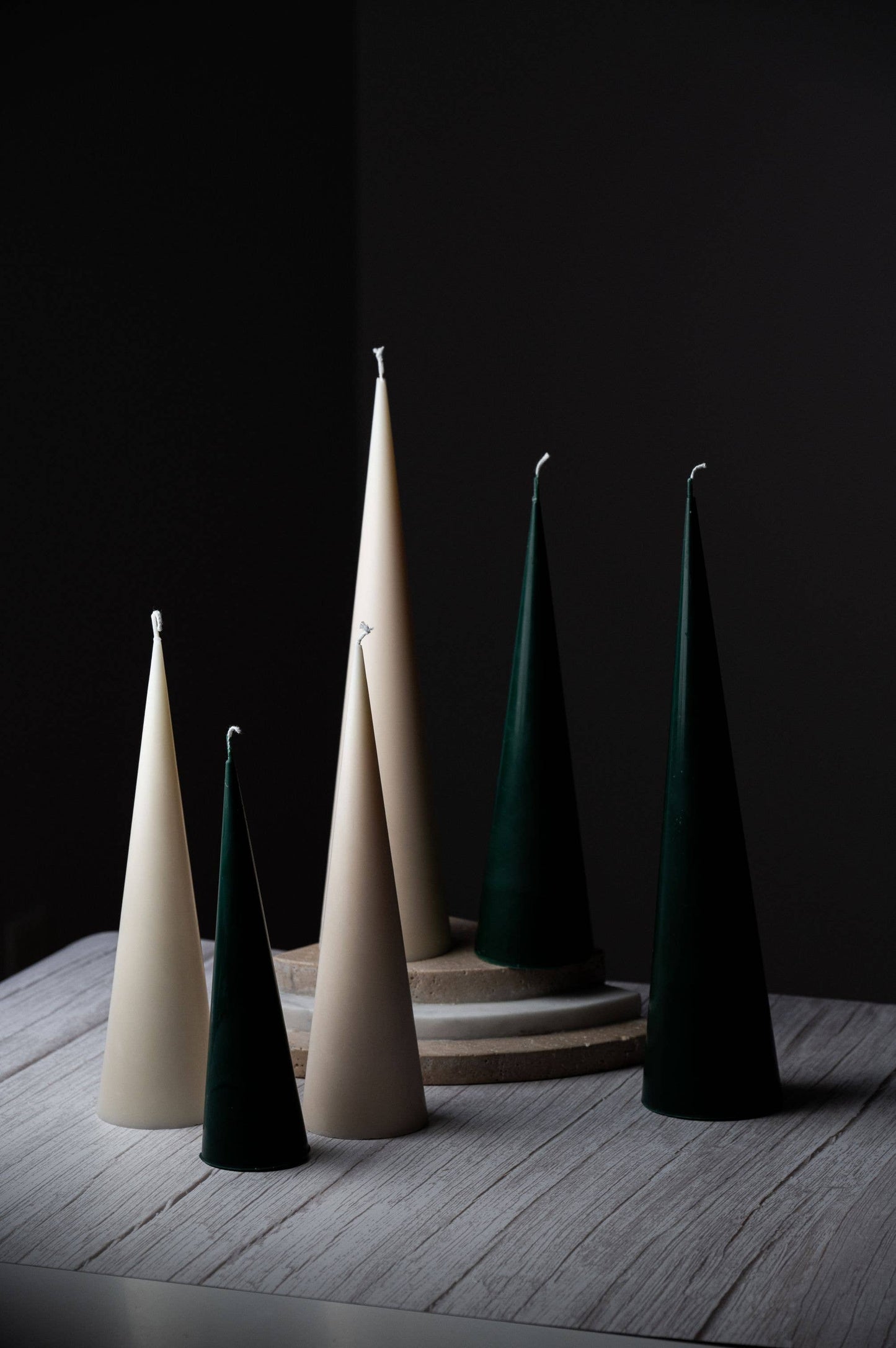 Handmade Spire Cone Candles Allure CA