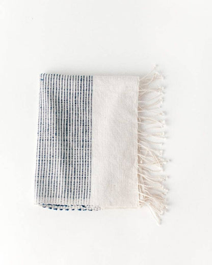 Riviera Striped Cotton Hand Towel Creative Women