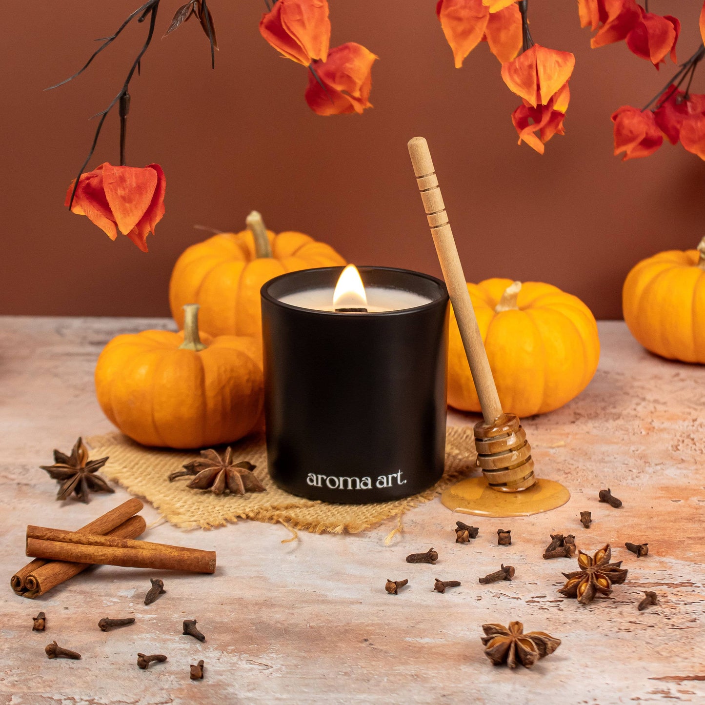 Harvest Glow: Maple Pumpkin Candle