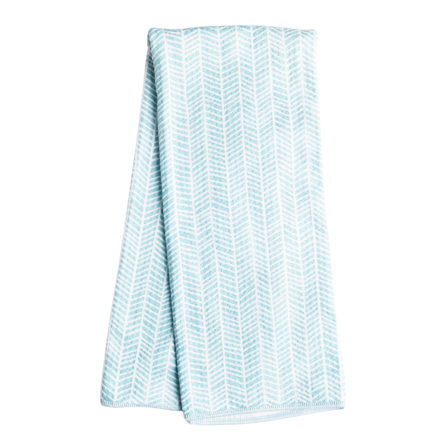 Anywhere Towel - Branches in Turquoise