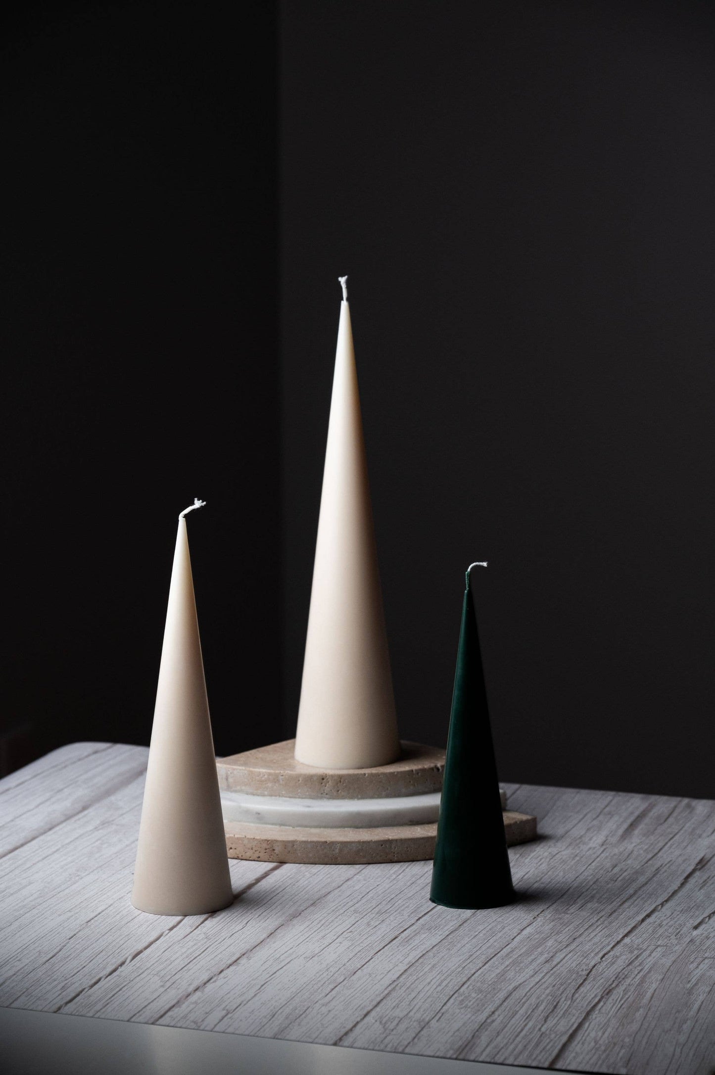 Handmade Spire Cone Candles Allure CA